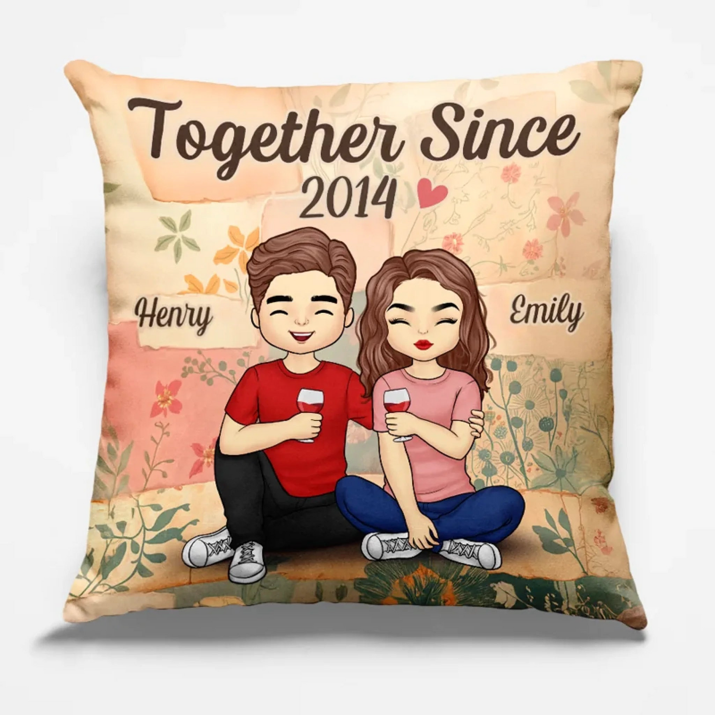 Every Moment Brought Me Closer To You - Couple Personalized Custom Pillow - Gift For Husband Wife, Anniversary