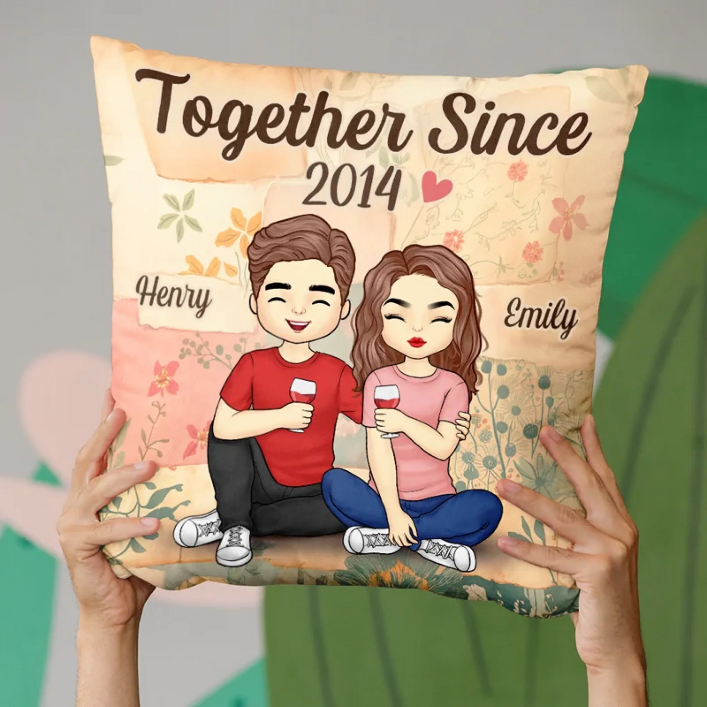 Every Moment Brought Me Closer To You - Couple Personalized Custom Pillow - Gift For Husband Wife, Anniversary