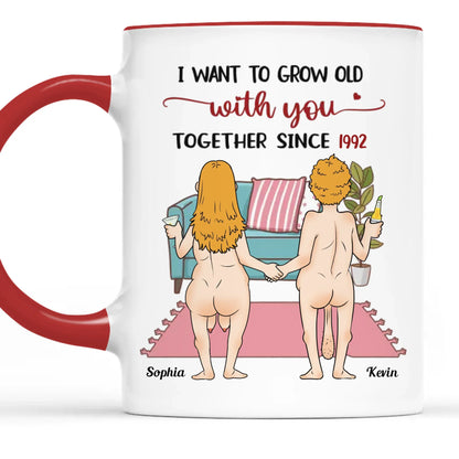 It's You And Me, Babe - Couple Personalized Custom Mug - Gift For Husband Wife, Anniversary