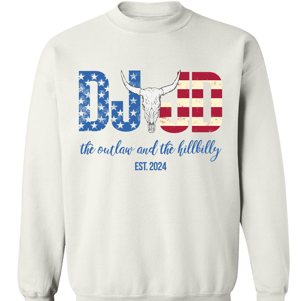 Trump Outlaw And Hillbilly Shirt, Trump Supporter Sweatshirt, Republican Sweater T1593 - GOP