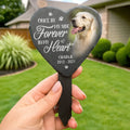 Custom Photo Slate Garden Stake - Personalized Pet Memorial Gifts For Dogs, Cats - Hearts Hold Eternal Memories