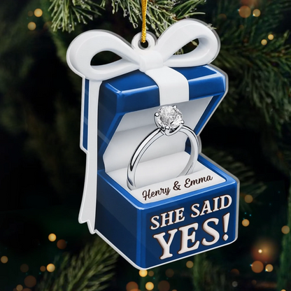 We’re Getting Married - Personalized Acrylic Ornament