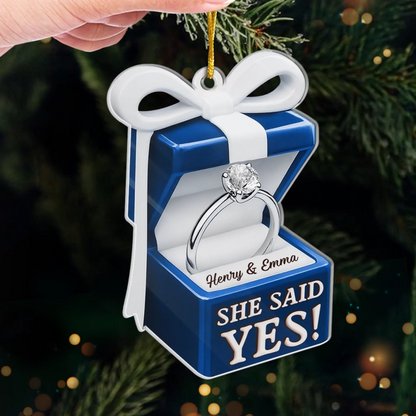 We’re Getting Married - Personalized Acrylic Ornament