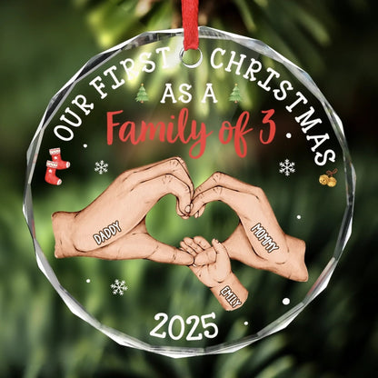 Gia Đình - Hồng Y Mẹ Bố Bà Ông Nội Hồng Y Vòng Tròn Trang Trí