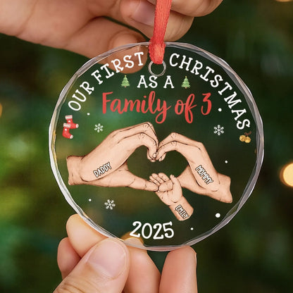 Gia Đình - Hồng Y Mẹ Bố Bà Ông Nội Hồng Y Vòng Tròn Trang Trí