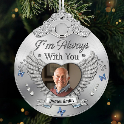 Memorial Sympathy Gifts For Loss Of Mom, Dad - A Life That Shines On - Personalized Acrylic Ornament