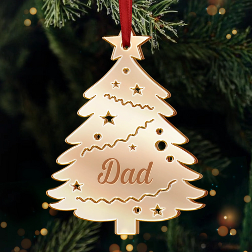 Our Family Tree Shines Bright - Personalized Acrylic Ornament