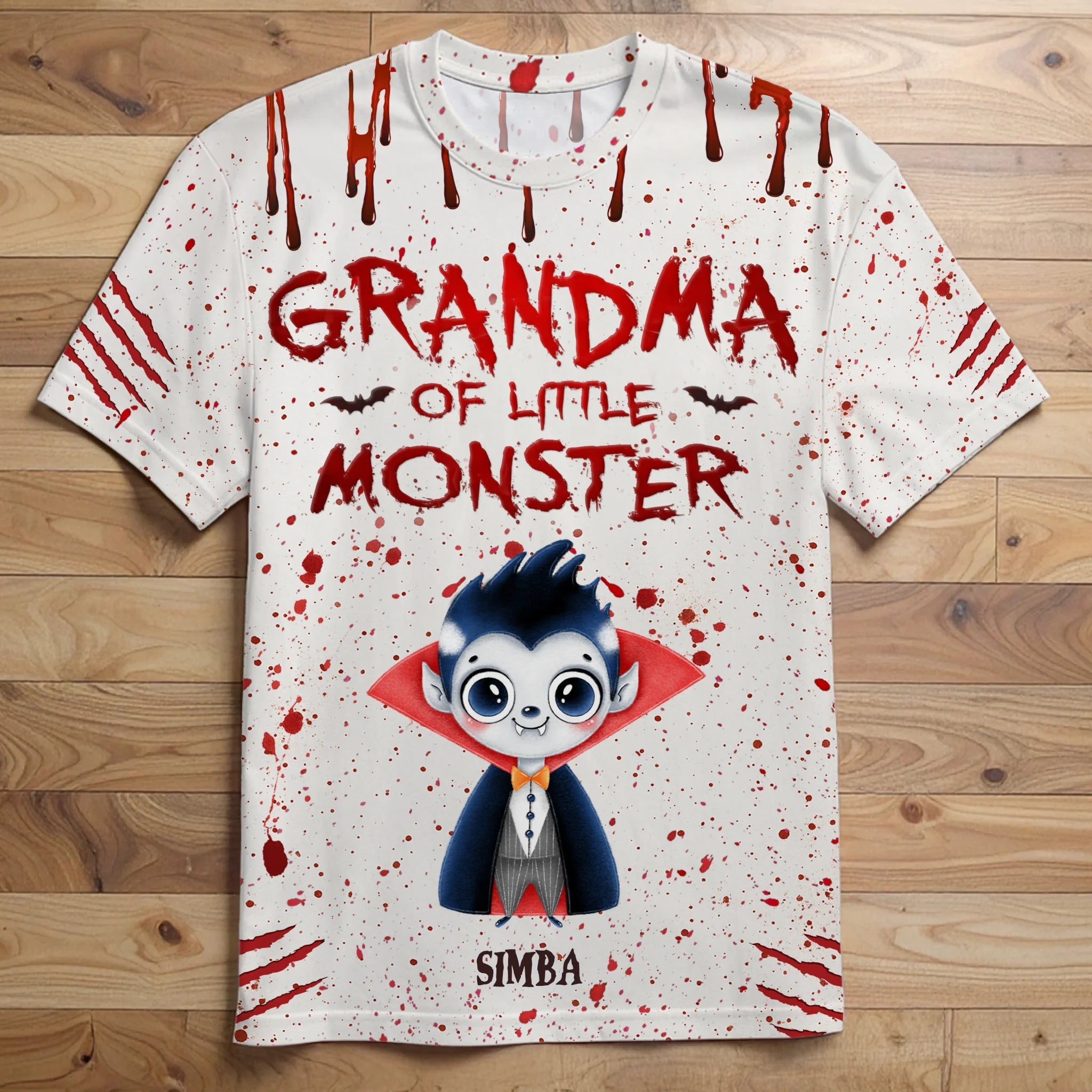 Custom Unisex T-shirt - Personalized Halloween Birthday Gifts For Mom, Grandma - Tiny Ghosts Spread Halloween Joy