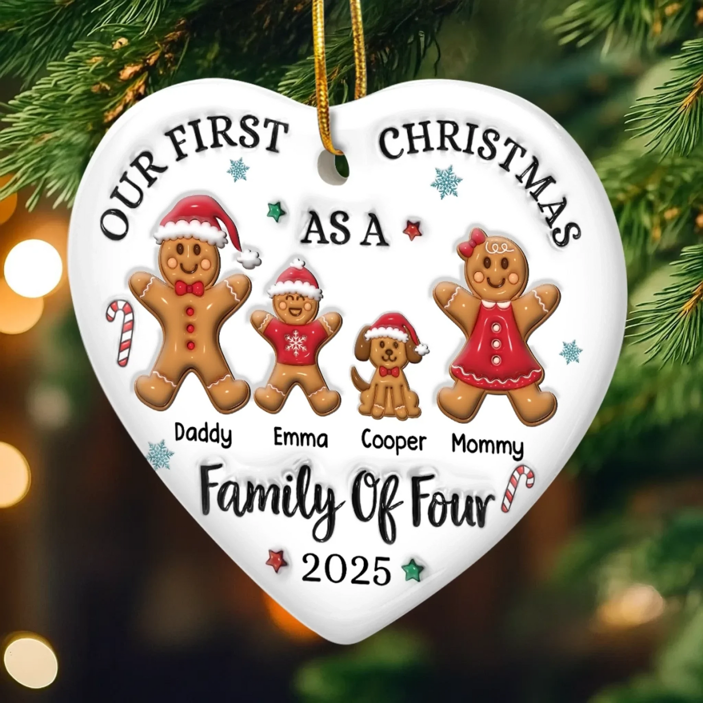 Gia Đình - Hồng Y Mẹ Bố Bà Ông Nội Hồng Y Vòng Tròn Trang Trí