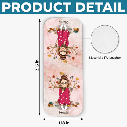 Custom Leather Magnetic Bookmark - Personalized Bookish Gifts For Book Lovers, Bookworms, Readers - Chapters And Dreams Await