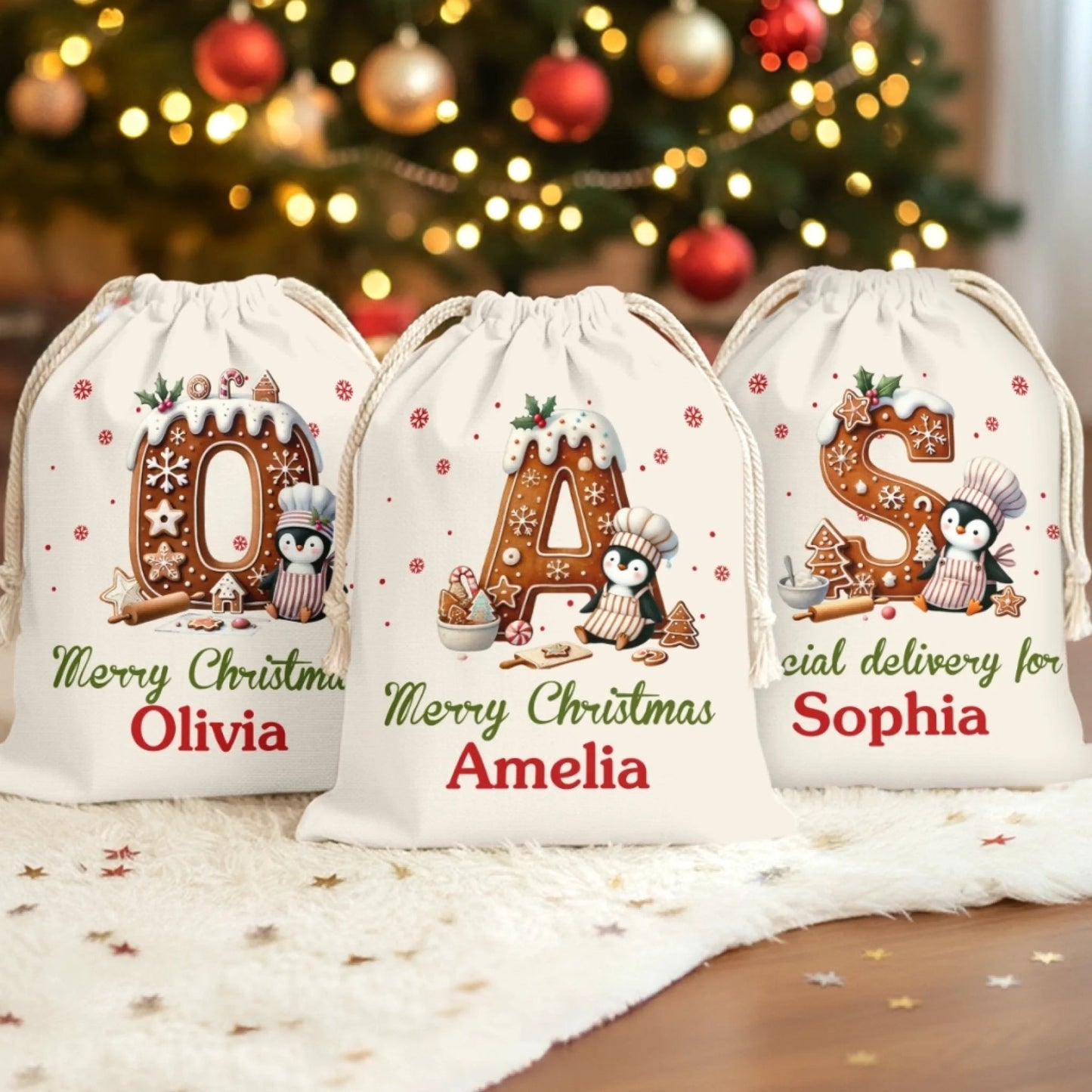 Custom Favor Bag - Personalized Christmas Birthday Gifts For Kids - Magic In Every Bag