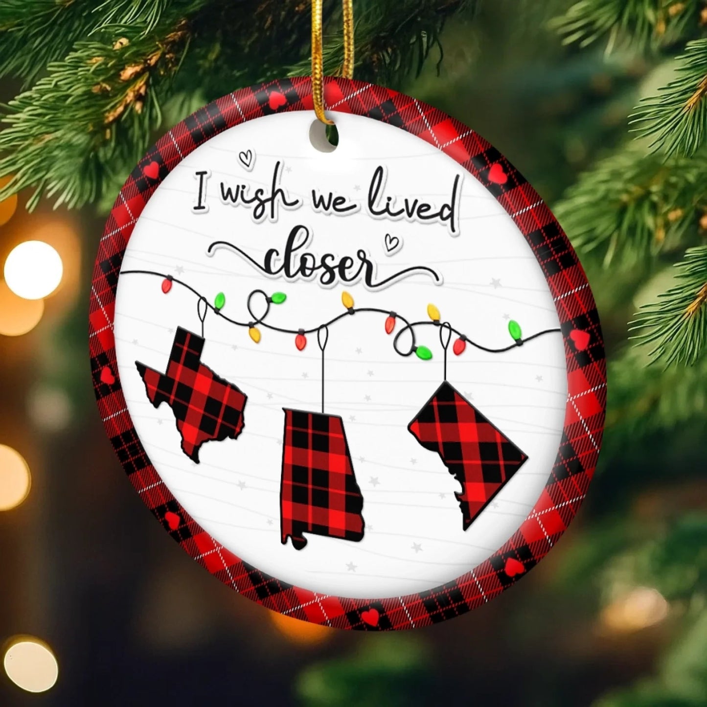 Gia Đình - Hồng Y Mẹ Bố Bà Ông Nội Hồng Y Vòng Tròn Trang Trí