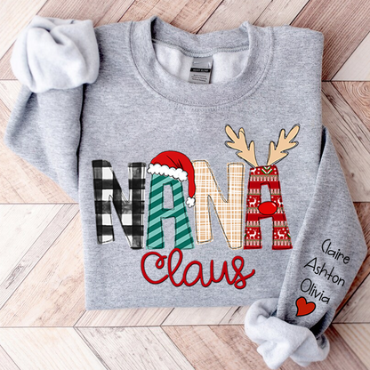 Nana Claus Two Sides Sweatshirt