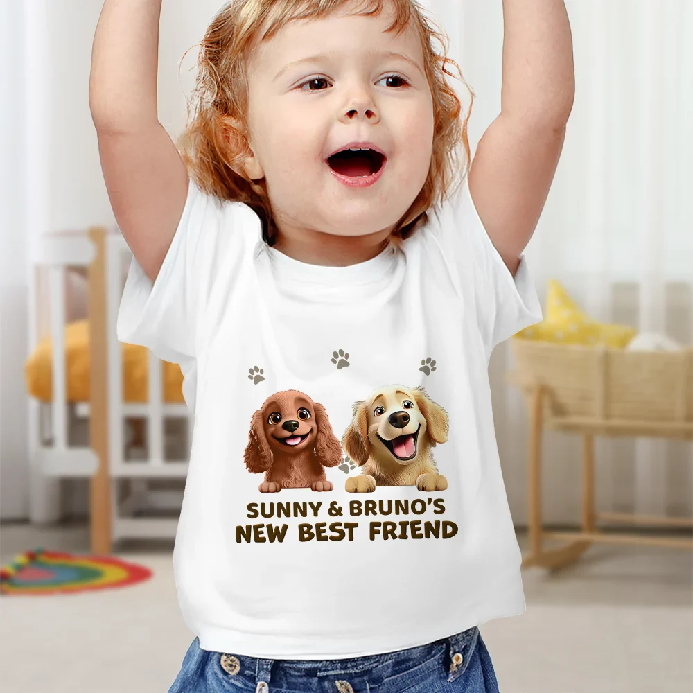 Baby New Best Friends - Personalized Baby Onesie