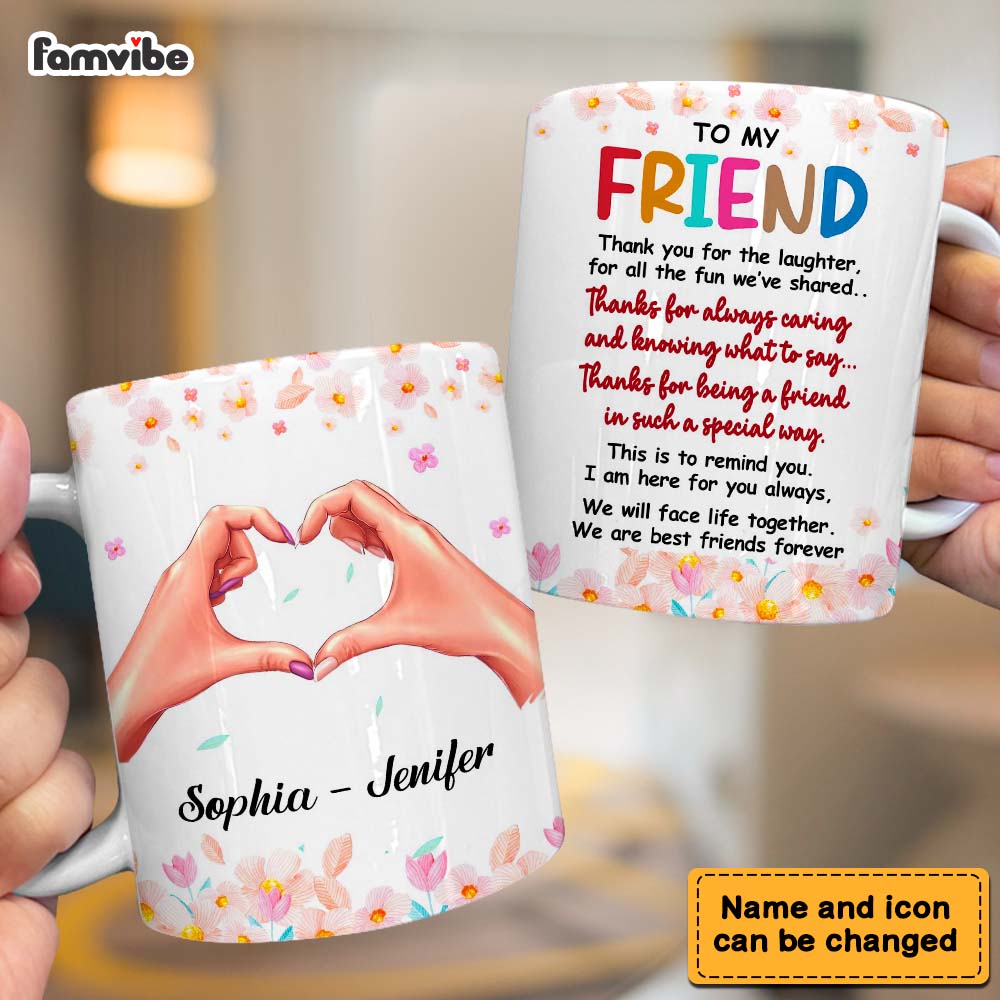 Personalized Birthday Christmas Gift For Friends, Sisters, Besties Sympathy Keepsake Mug 36791 Mockup 4