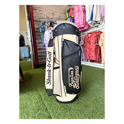 Legalize Mulligans Beige Golf Bag