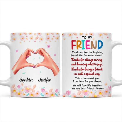 Personalized Birthday Christmas Gift For Friends, Sisters, Besties Sympathy Keepsake Mug 36791 Primary Mockup