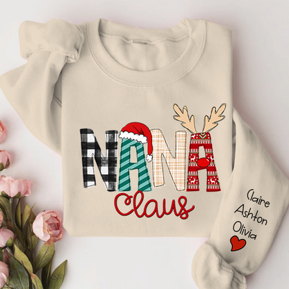 Nana Claus Two Sides Sweatshirt