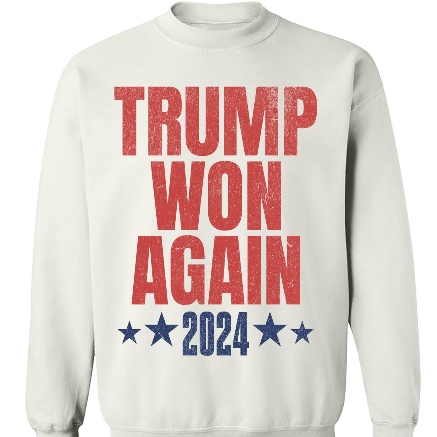 Trump Won Again Shirt, Trump US President 47th, Trump Victory Shirt Bright T1707 - GOP