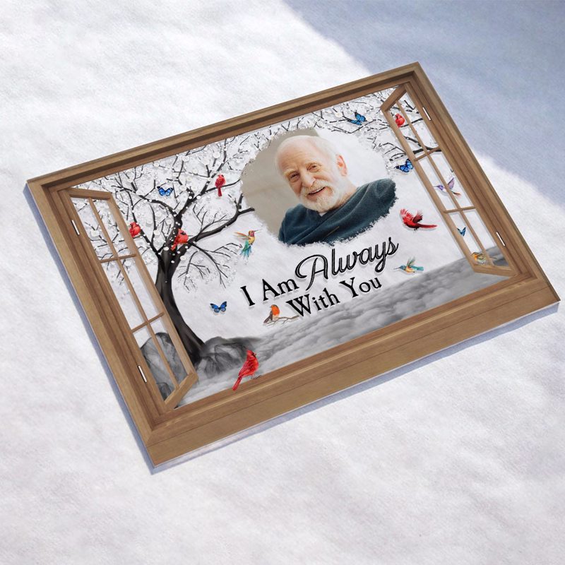 I‘m Always With You Memorial Personalized Photo Acrylic Plaque