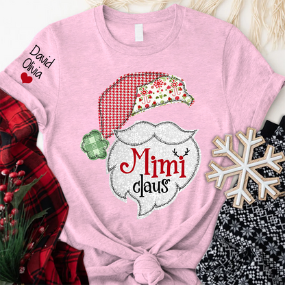 Mimi Claus Christmas With Grandkids T-Shirt