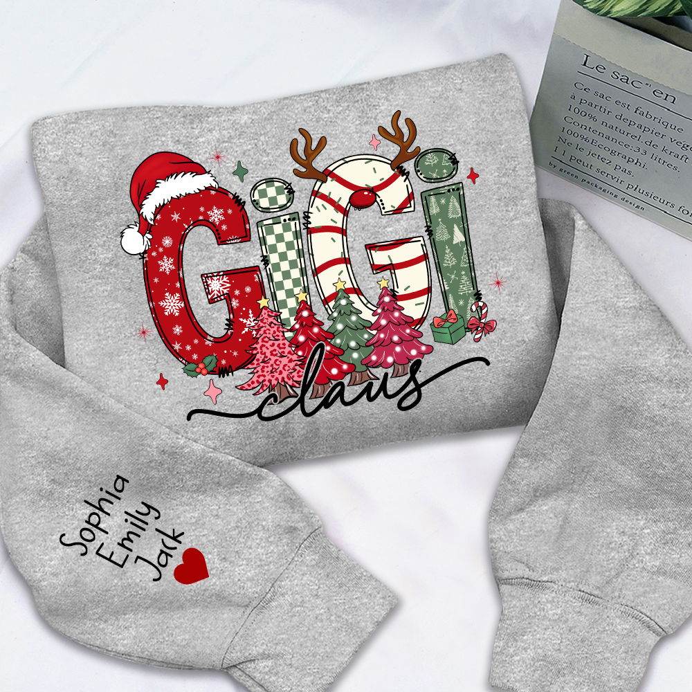 Personalized Christmas Grandma, Tree Christmas For Grandma, Gift Gigi And Kids