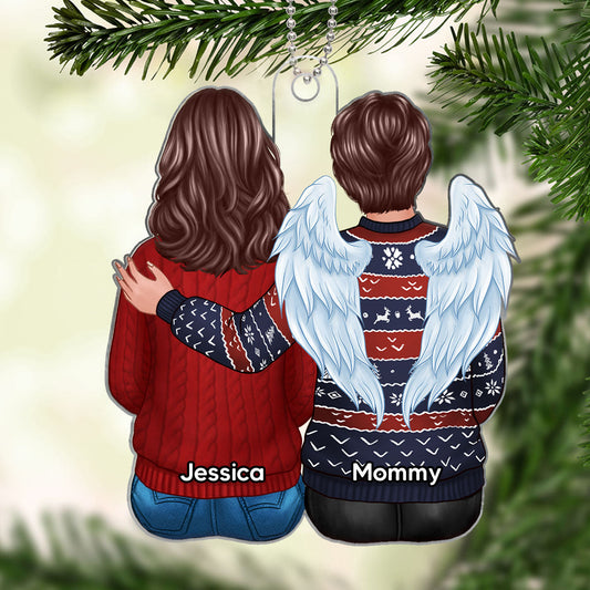 Christmas Family Memorial Remembrance Gift Personalized Acrylic Ornament