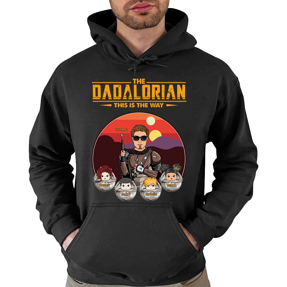 Tatooine Sunset The Dadalorian This Is The Way Personalized Shirt