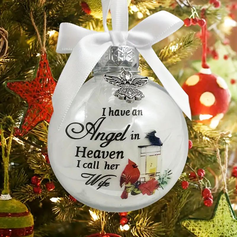 Christmas in Heaven Memorial Ornament Christmas Tree Hanging Ornament