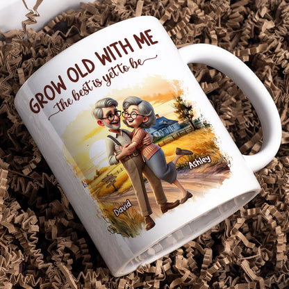 I Had You And You Had Me Happy Old Couple Personalized Mug, Anniversary Valentine's Day For Him, For Her, Husband, Wife