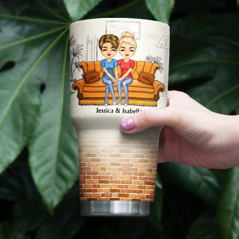 Hubby And Wifey Season Married Couple - Anniversary Gift - Personalized Custom 30 Oz Tumbler