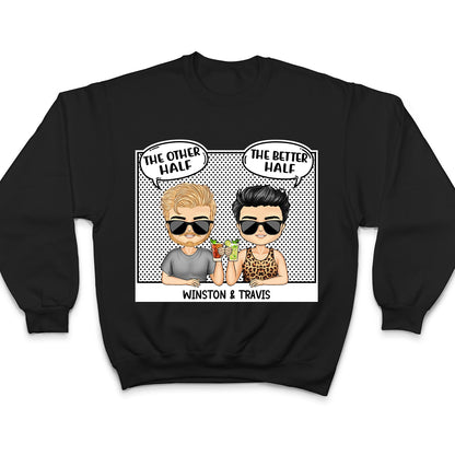 Money Maker Spender Hubby Wifey I Love Her P His D - Anniversary, Birthday Gift For Spouse, Lover, Husband, Wife, Boyfriend, Girlfriend, Couple - Personalized Custom T Shirt