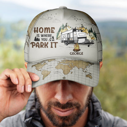 And Into The Forest I Go To - Gift For Camping Lovers - Personalized Classic Cap