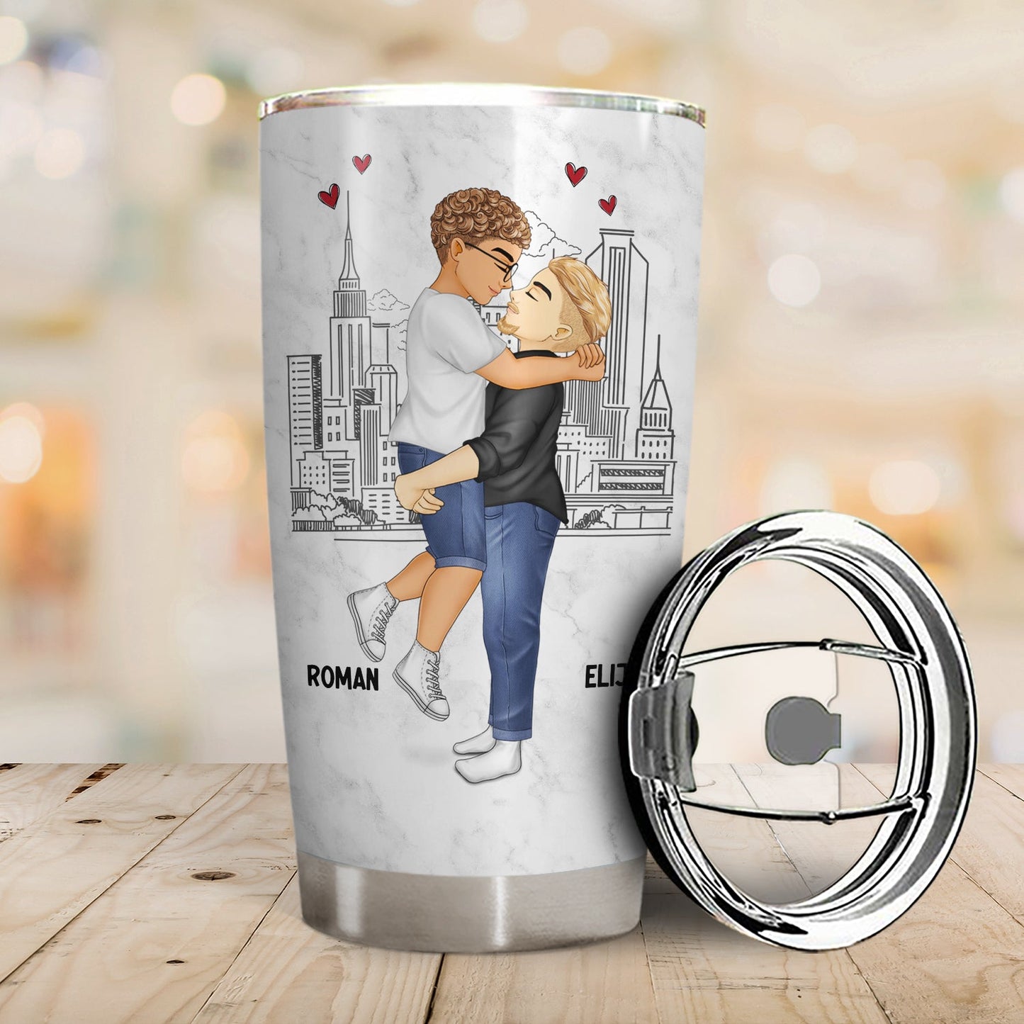 Best Thing Found On The Internet - Gift For Couples - Personalized Tumbler