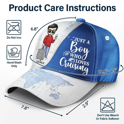 Not All Those Who Wander Are Lost Travel Lovers - Personalized Classic Cap