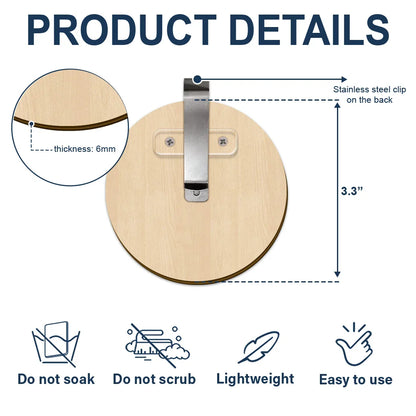 Memorial, Family - Memorial My Mind Still Talks To You - Personalized Custom Shaped Car Visor Clip

