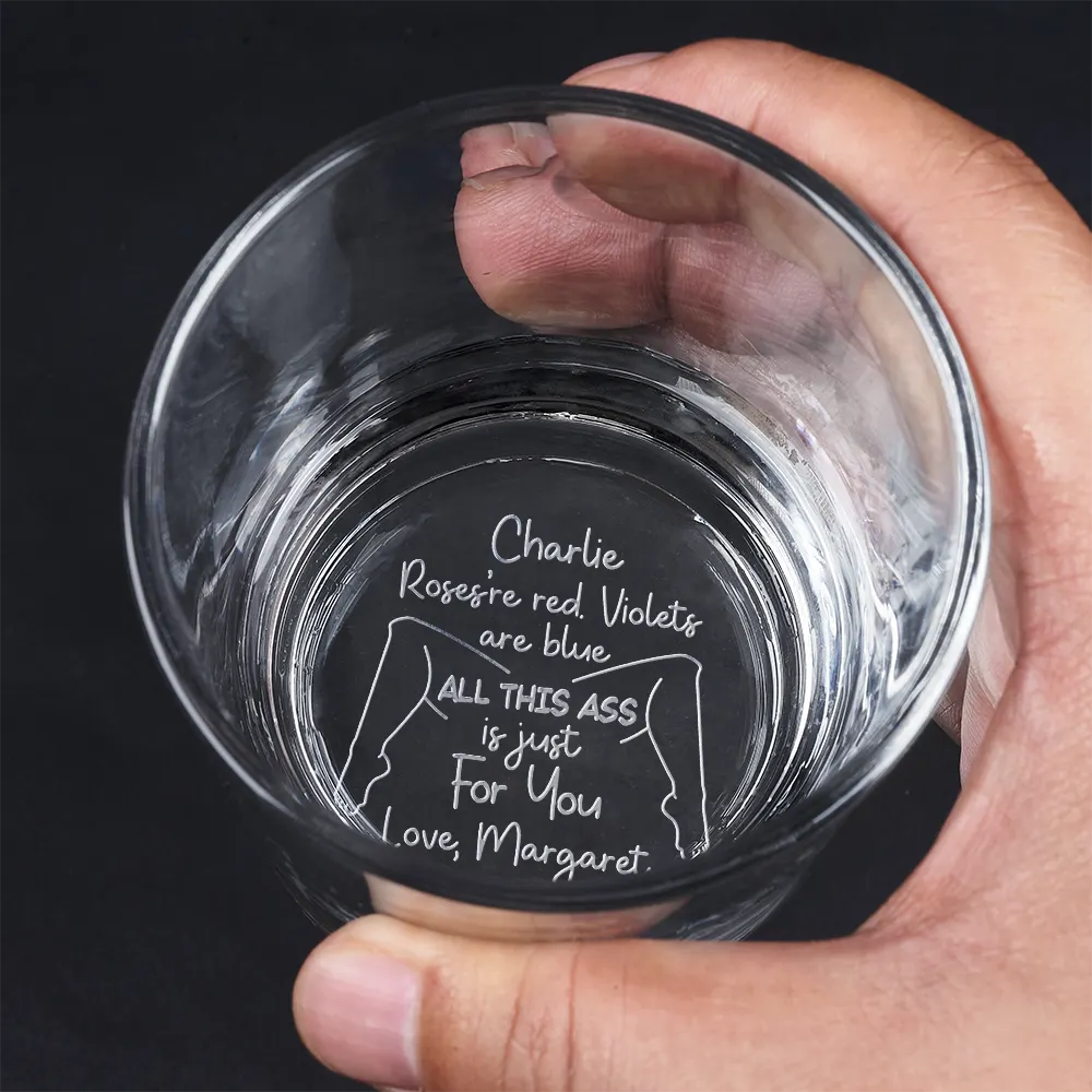 Gift For Couples, Gift For Husband, Gift For Boyfriend - I Love Your Face Especially When It's Between My Legs - Personalized Engraved Whiskey Glass
