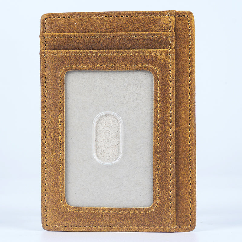 When I Tell You I Love You - Gift For Couples, Husband, Wife - Personalized Card Wallet