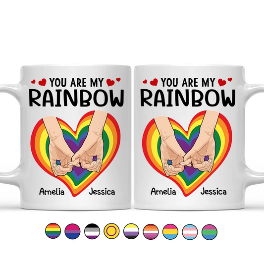 You Are My Rainbow Pride - Personalized Mug