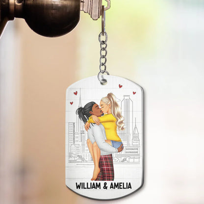 In Case I Don't Say It Enough Couple - Personalized Aluminum Keychain