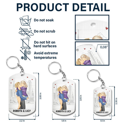 In Case I Don't Say It Enough Couple - Personalized Aluminum Keychain