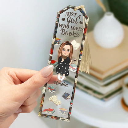 Just One More Chapter In My Reading Era - Personalized Acrylic Bookmark