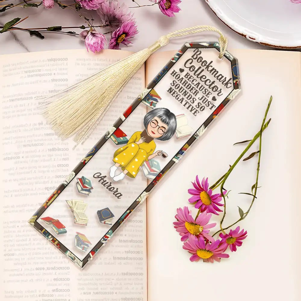 Just One More Chapter In My Reading Era - Personalized Acrylic Bookmark