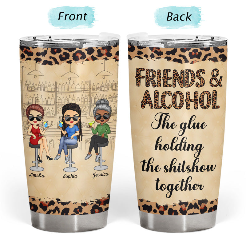 You're The She To My Nanigans Best Friends - Bestie BFF Gift - Personalized Custom Tumbler