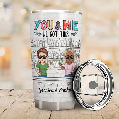 I Love You More The End I Win Husband Wife - Gift For Couples - Personalized Custom Tumbler