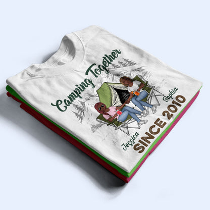 Camping Couple You're My Greatest Adventure - Couple Gift - Personalized Custom T Shirt
