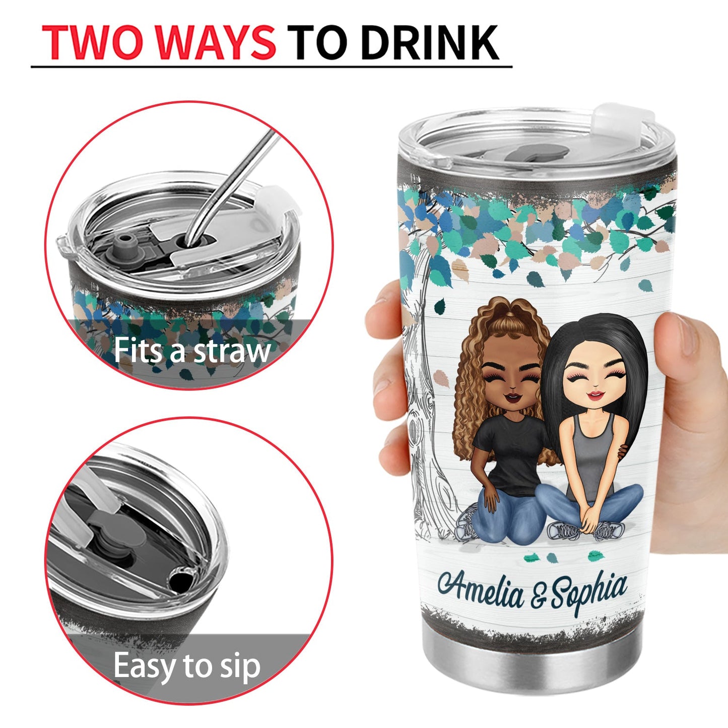 From Our First Kiss Till Our Last Breath Husband Wife - Gift For Couples - Personalized Custom Tumbler