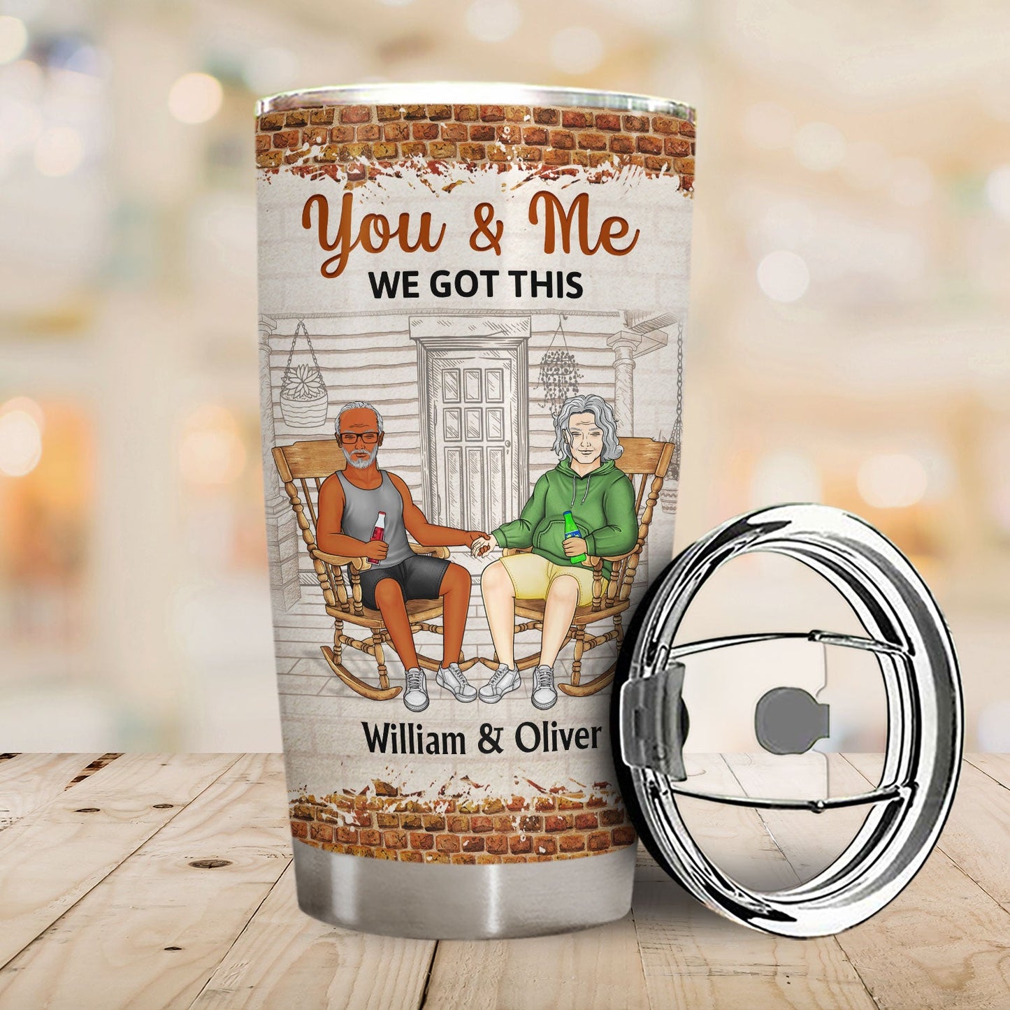 The Day I Met You I Have Found The One - Anniversary, Birthday Gift For Spouse, Lover, Husband, Wife, Boyfriend, Girlfriend, Couple - Personalized Custom Tumbler