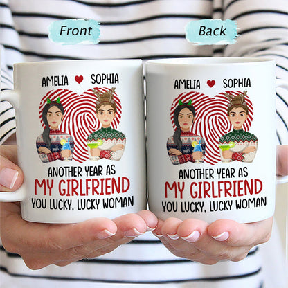 Another Year As My Husband - Anniversary, Loving Gift For Couples, Husband, Wife - Personalized Mug