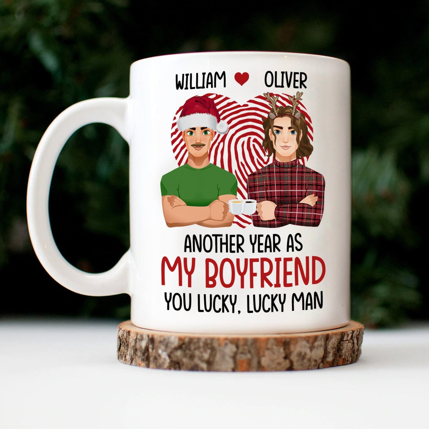 Another Year As My Husband - Anniversary, Loving Gift For Couples, Husband, Wife - Personalized Mug